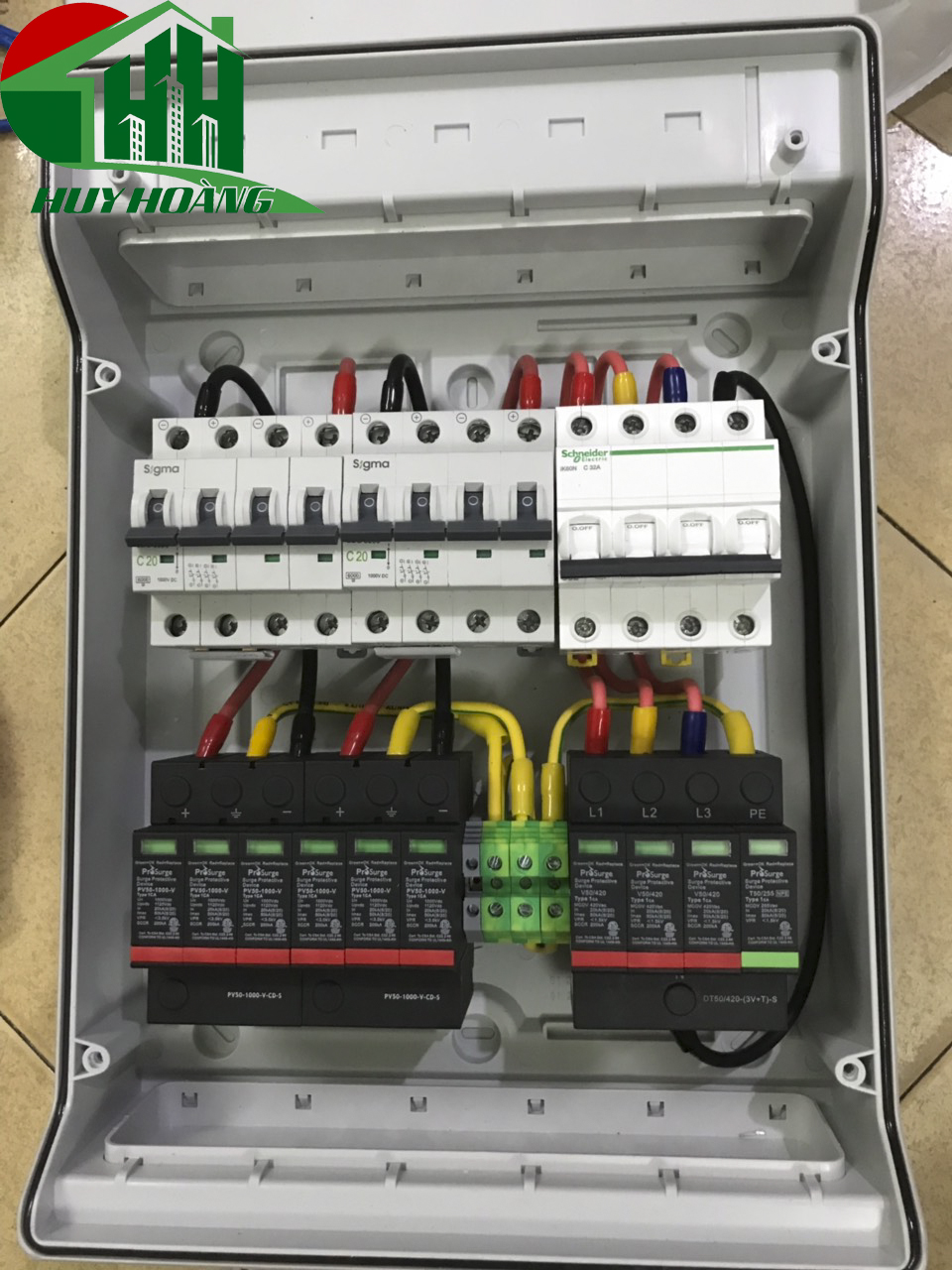Tủ solar 10kw 3pha
