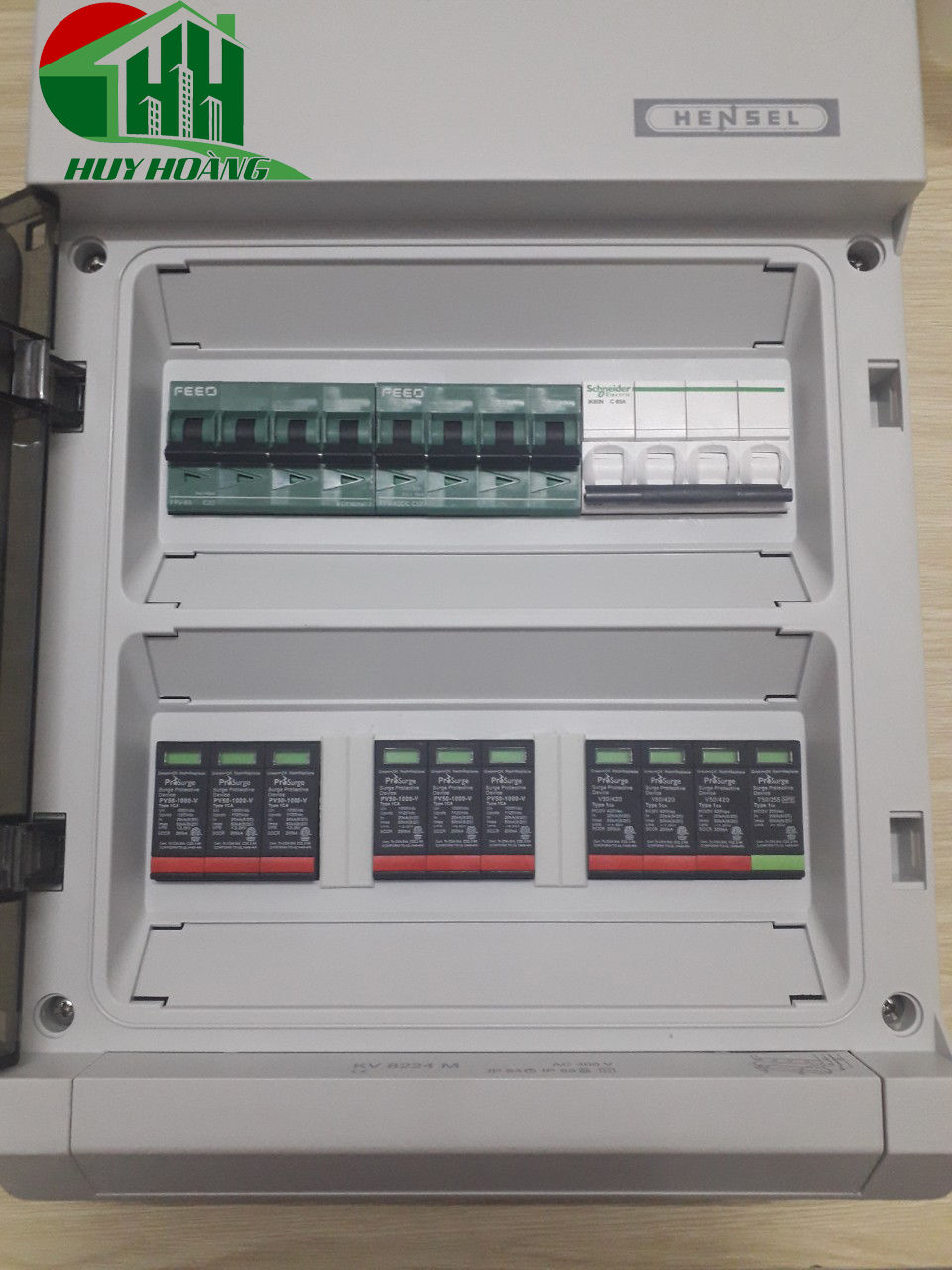 Tủ 20kW 4 string 2 MPPT 3 Pha