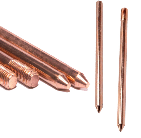 Cọc tiếp địa đồng nguyên chất