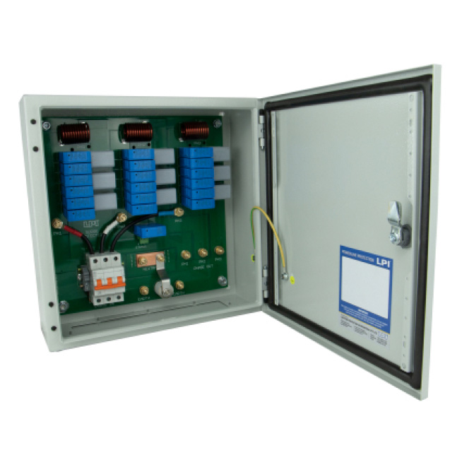 Tủ cắt lọc sét 3 pha 32A, Tủ cắt lọc sét 3 pha 40A