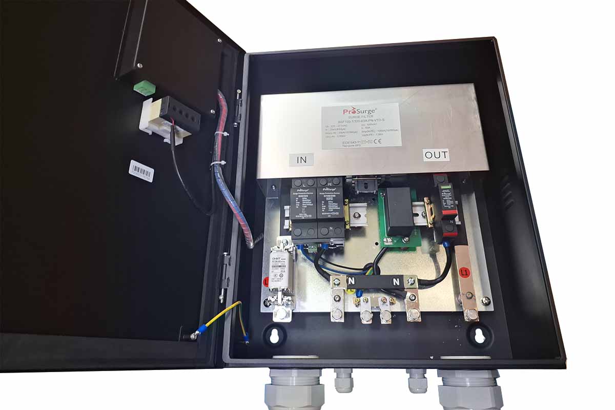 Tủ cắt lọc sét 1 pha là gì , Chống sét Prosurge