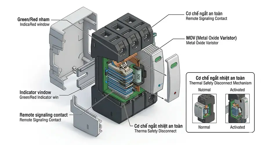 SPD Chống Sét Bị Hỏng Do Đâu